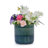Set of 3 Grid Ceramic Flowerpot, Modern Planter for Patio, Garden, Windowsill-698593216