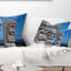 Coussin lombaire hawaïen à imprimé paysage
