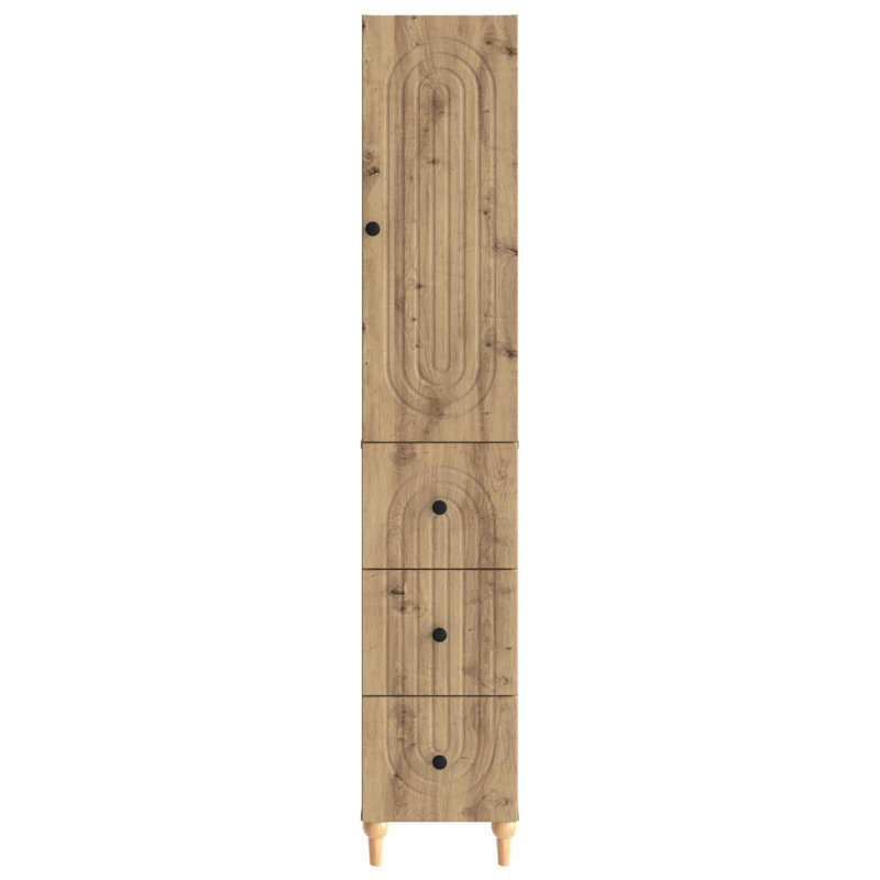 Storage Cabinet, Artisan Oak