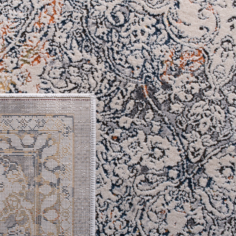 Willena Performance Oriental Rug, Square 6'7"