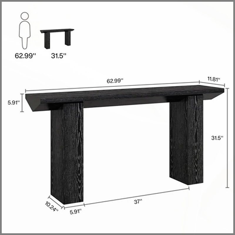 Console triangulaire, canapé, table d'entrée moderne