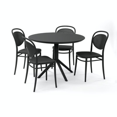 Ensemble de salle à manger 5 personnes Farrah Marcel
