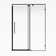 44-48" W x 74" H Pivot Swing Shower Door with 1/4" Clear Tempered Glass