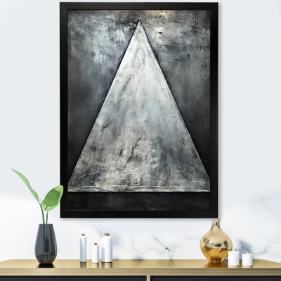" Triangle Trance Shimmering Silver II "