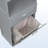 Large Storage Space Tilt-Out Laundry Hamper and Upper Storage Cabinet-105205761