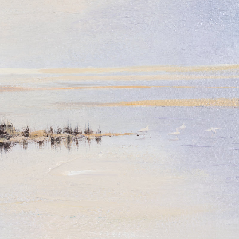 Distant Vista, Hand Painted Canvas