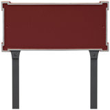 New Yorker 2-Line Lawn Address Sign