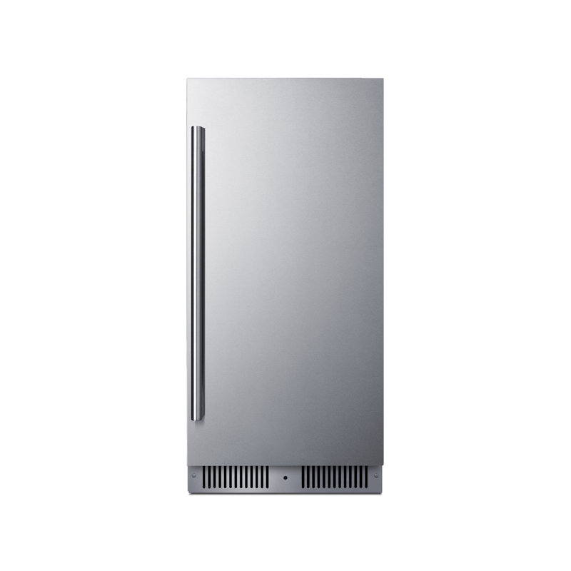 Summit Appiance 15" Wide Built-In Shallow-depth All-Refrigerator, Right Handed