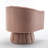 Murrow Velvet Swivel Barrel Chair-409425051