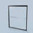 56"-60"W*72" H  Semi-Frameless Double Sliding Shower Door, Bypass Shower Door, 1/4" (6mm) Thick SGCC Tempered Glass Door-118021284