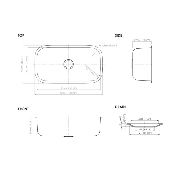 Dimensions du produit
