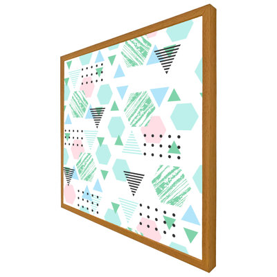 Atleigh Geometric Shapes - Single Picture Frame Print