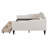 Full Size Upholstered Tufted Daybed With Two Drawers