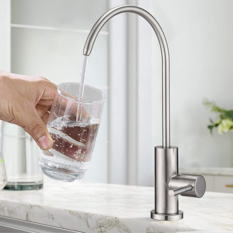 ESHOO Kitchen Faucet, Brushed Nickel