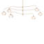 Ume 6 - Light Unique Tiered Chandelier-1906966991-1906966988-1906966979