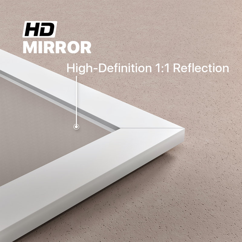 Yena Bathroom/Vanity Mirror, White