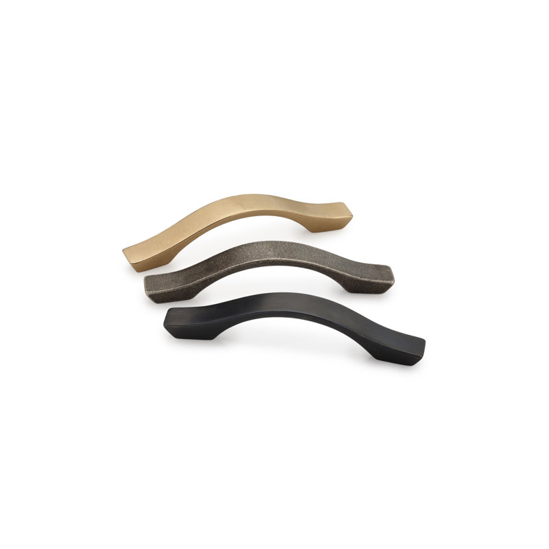 Poignée d'armoire Flat Arch, Bronze foncé