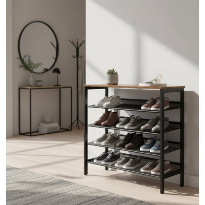 12 Pair Shoe Rack