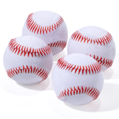 Ensemble de 4 balles de baseball autoportantes Franklin Sports