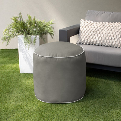 Repose-pieds extérieur rembourré Demi avec coussin Sunbrella®