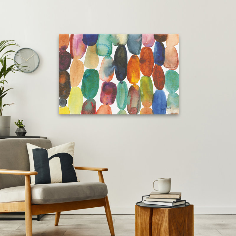 Abstract - Orbs I Crop, 24" H x 36" W