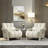 Foram Modern Upholstered Accent Chair With Linen Fabric And A Pillow-1149788856