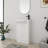 23" Single Bathroom Vanity With Ceramic Top-115143608