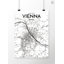 Vienna City Map - No Frame Print-1068365340