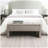 Modern Bed End Bench with Storage,Upholstered Large Foot Rest Stool, Comfy Window Vanity Bench for Living Room,Bedroom,Dorm,Coffee Table,Linen -1041800606