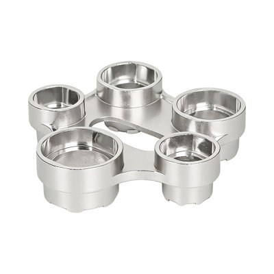 Outil de démontage pour aérateurs de robinet, clé multi-tailles en acier inoxydable pour aérateurs et buses de robinet, outil de réparation de plomberie compact