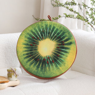 Coussin décoratif en velours Fruit (15 pouces)