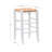 Halvorson Solid Beechwood Counter and Bar Stool With Rattan Seat-1402444347-1402444292