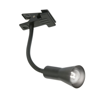 Beauvue Adjustable Metal Clip On Lamp