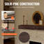 Ebern Designs 72" Floating Fireplace Mantel-326846355