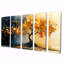 «Gold Cherry Tree Silhouette II», art sur toile-656106895