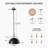 13" Metal Pendant with Adjustable Height