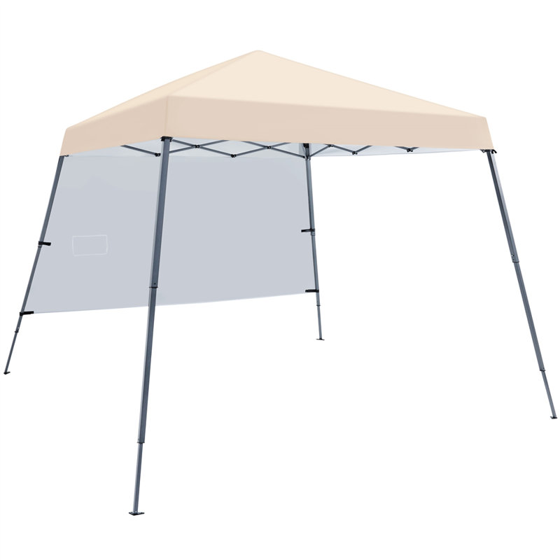 3m x 3m Iron Pop-Up Gazebo, Beige