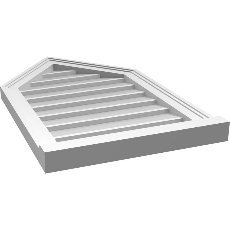 Ventilateur à pignon en uréthane non-fonctionnel Signature, H 30 po x l 18 po x P 2 po