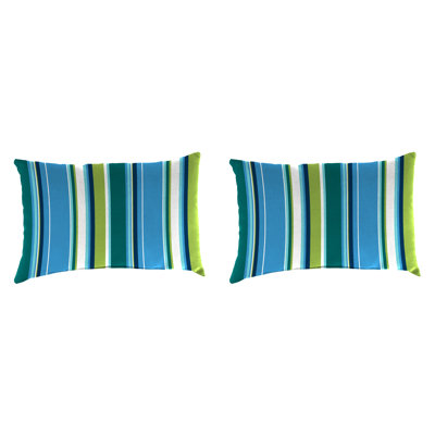 18" x 12" Outdoor Lumbar Throw Pillow (Set of 2) by Red Barrel Studio