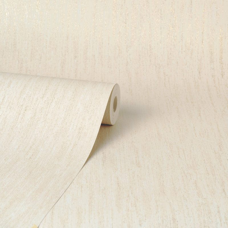 Panache Soft Luxury Wallpaper, Gold, Paper