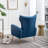 Milana 27" Wide Velvet Wingback Chair-883304318