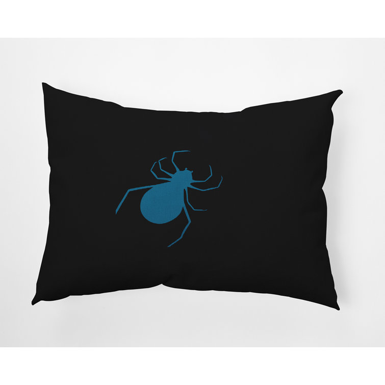 Polyfill Indoor / Outdoor Rectangular Lumbar Cushion Latitude Run Color: Autumn Blue