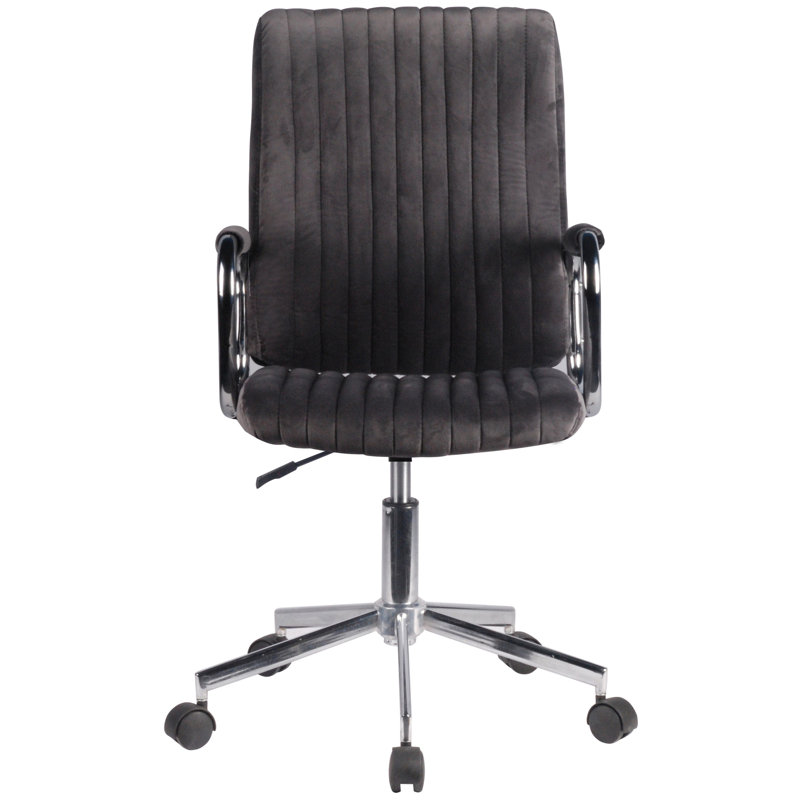 Lovill Velvet Office Chair