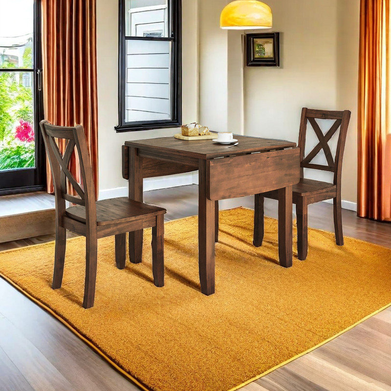 2 - Person Counter Height Dining Set, Brown