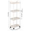 4-Tier Rolling Utility Cart with Handle