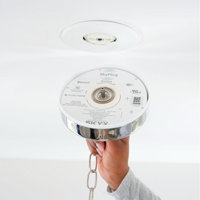 SkyPlug Smart Kit - Easy Lighting Installation - Carina, Chrome