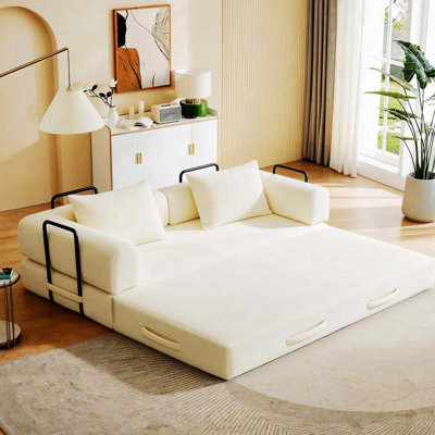 Convertible Sleeper Sofa Bed for Home