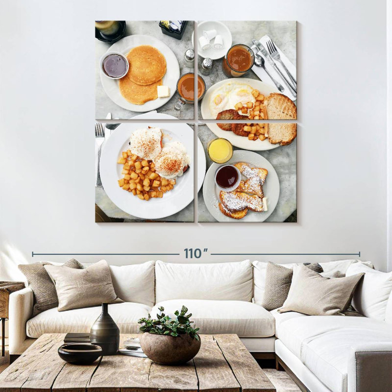 Yarlin Brunch Feast, 74" H x 74" W