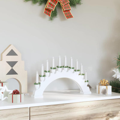 Christmas Candle Arch with 10 LED Candles