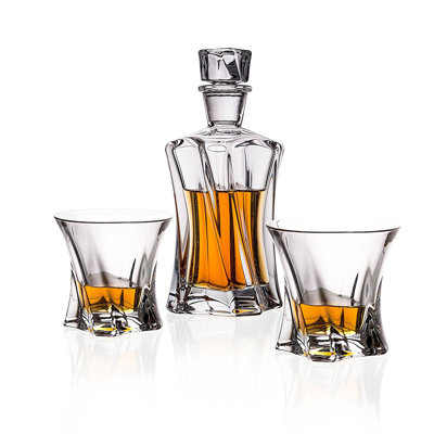 Ensemble de carafe à décanter 3 pièces Anamary